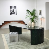 <a href="https://www.galeriegosserez.com/artistes/middernacht--alexander.html"> Middernacht & Alexander</a> - How I Got Over - Juniper Forest Table